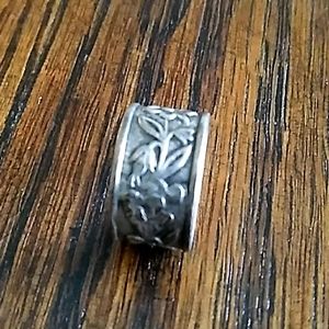 Silver hawaiian wedding ring